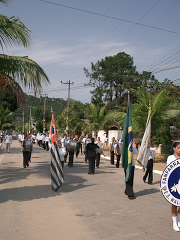 Fotos do evento Parada de 7 de Setembro em Boiçucanga. Foto numero 3808398431. Fotografia da Pousada Pe na Areia, que fica em Boicucanga, próximo a Maresias, Litoral Norte de Sao Paulo (SP).