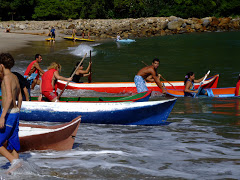 Fotos do evento Regata de canoas. Foto numero 3799192076. Fotografia da Pousada Pe na Areia, que fica em Boicucanga, próximo a Maresias, Litoral Norte de Sao Paulo (SP).
