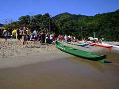 Fotos do evento Regata de canoas. Foto numero 3798375163. Fotografia da Pousada Pe na Areia, que fica em Boicucanga, próximo a Maresias, Litoral Norte de Sao Paulo (SP).