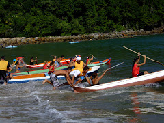 Fotos do evento Regata de canoas. Foto numero 3798375855. Fotografia da Pousada Pe na Areia, que fica em Boicucanga, próximo a Maresias, Litoral Norte de Sao Paulo (SP).